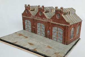 RT-Diorama 35285 Diorama-Base: &amp;quot;Industrial Hangars&amp;quot; 1/35 – image 6