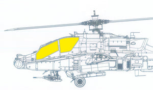Eduard JX328 AH-64A early TFace TRUMPETER 1/35