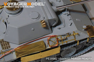 Voyager Model PE35982 WWII German Panther D Tank Early version Basic For TAKOM 2103 1/35 – obrázek 6