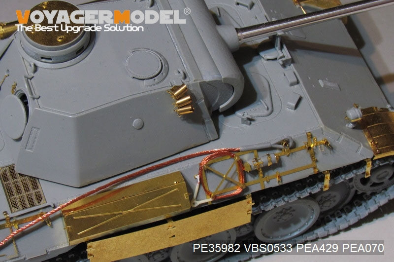 Voyager Model PE35982 WWII German Panther D Tank Early version Basic For TAKOM 2103 1/35 – obrázek 6