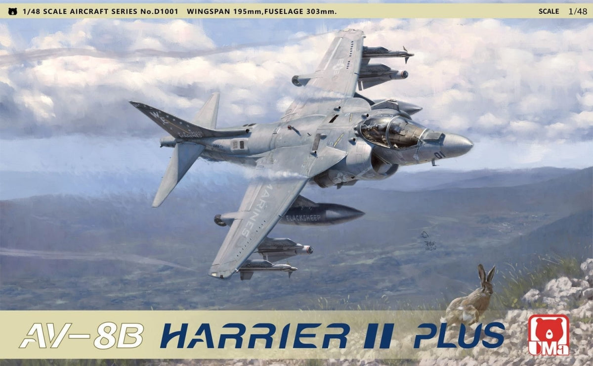UMa D1001 AV-8B Harrier II Plus 1/48