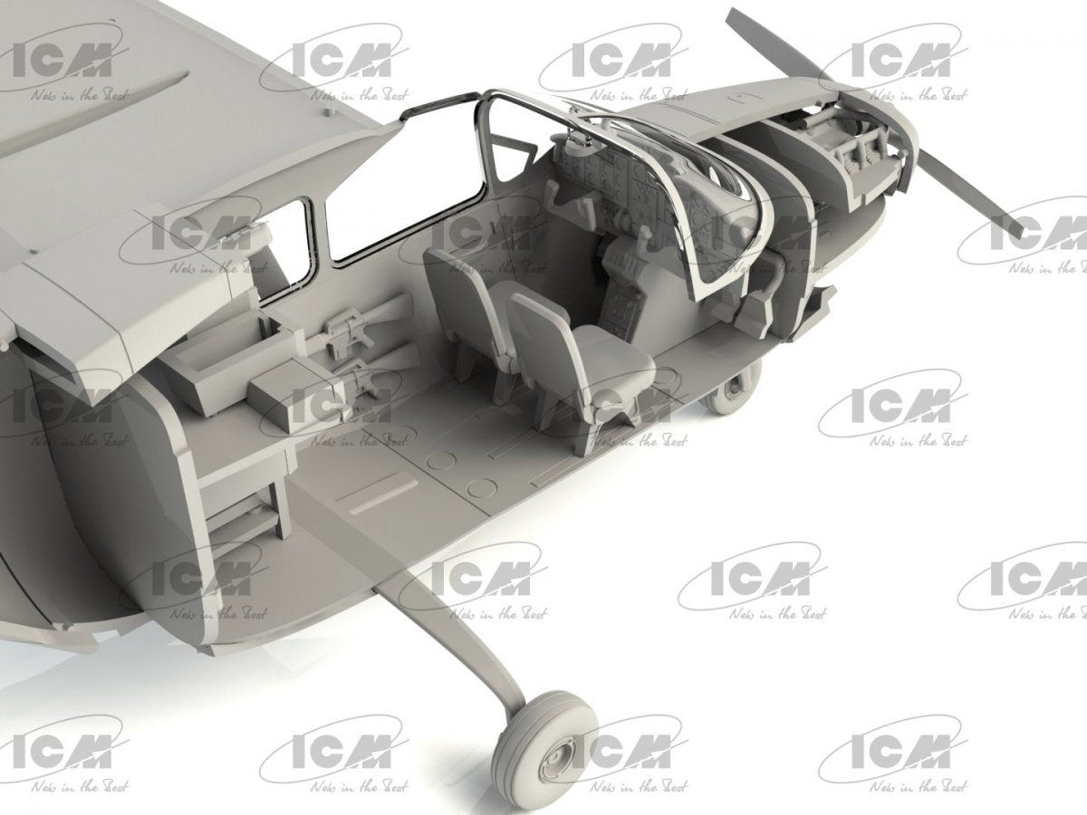 ICM 48292 O-2A (late production) USAF Observation Aircraft 1/48 – image 7