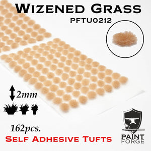 Paint Forge PFTU0212 Tufts: Wizened Grass 2mm