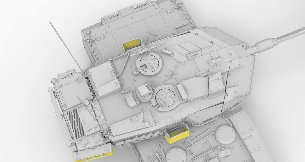 Border Model BT-040 German Main Battle Tank Leopard 2 A7V 1/35 – Bild 3