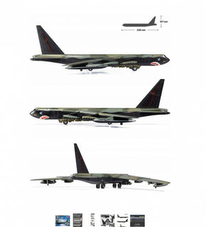 Academy 12632 USAF B-52D Stratofortress 1/144 – obrázek 4