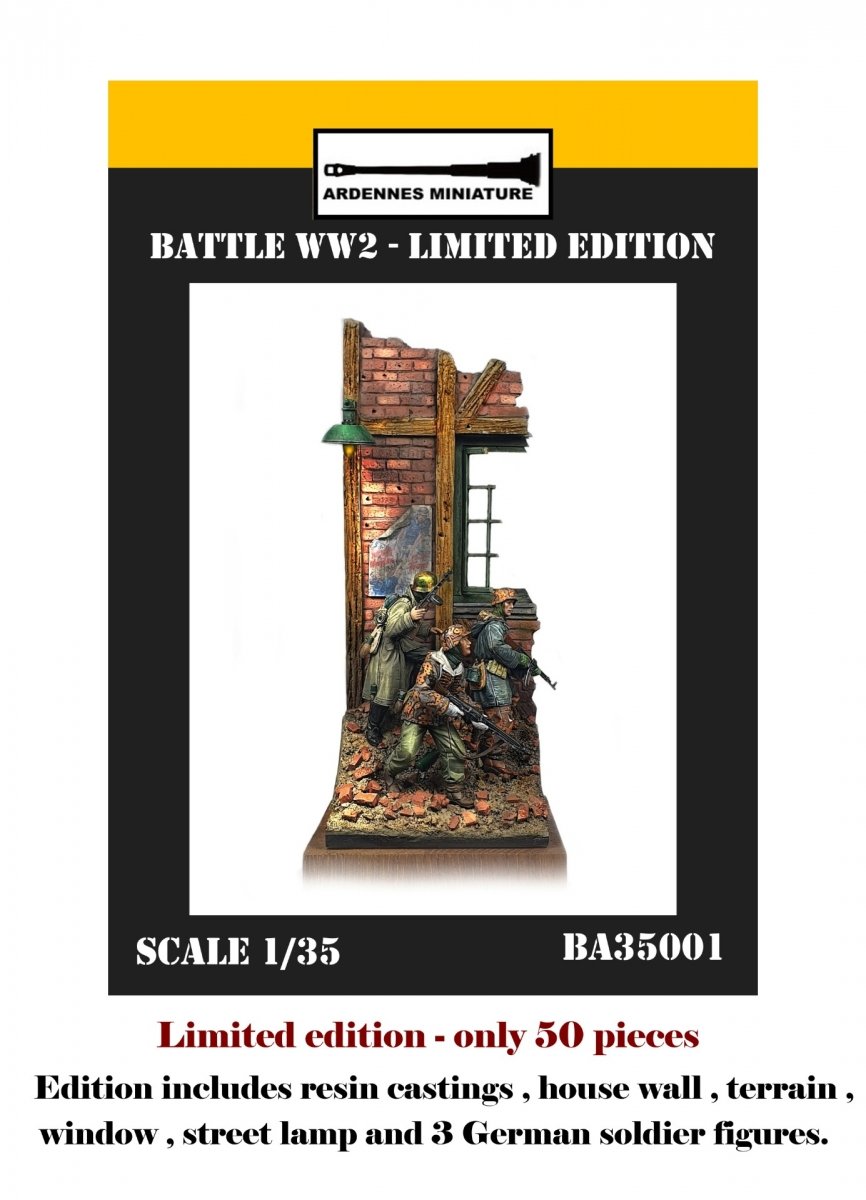 Ardennes Miniature BA35001 LIMITED EDITION - BATTLE WW2 1/35 – immagine 2
