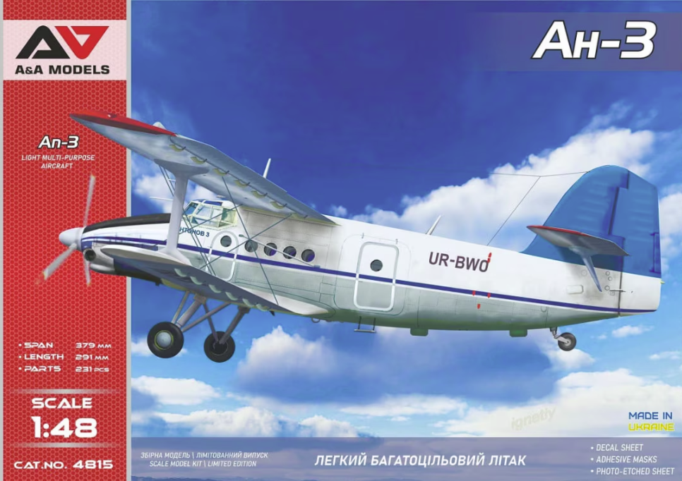 A&amp;A Models 4815 An-3 1/48