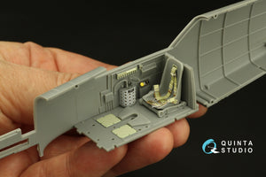 Quinta Studio QD32177 Bf 109E3/4 3D-Printed colored Interior on decal paper (Trumpeter) 1/32 – image 7