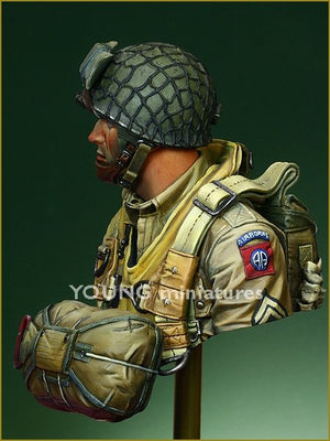 Young Miniatures YM1824 US Paratroopers 82nd Airborne Normandy 1944 1/10 – imagen 9