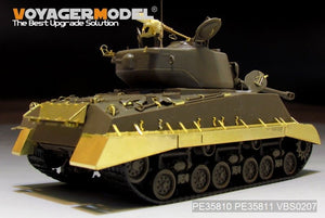 Voyager Model PE35811 WWII US M4A3E8 Sherman Fenders/Track Cover（For TAMIYA 35346) 1/35 – obrázek 3