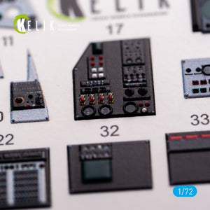 KELIK K72065 Handley Page Victor B Mk2 interior 3D decals for Airfix kit 1/72 – image 8