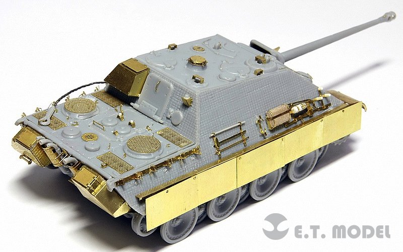 ET Model E72-011 WWII German Jagdpanther Early Production For DRAGON Kit 1/72 – image 3
