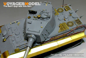 Maquette Voyager PE351182 Char King Tiger allemand de la Seconde Guerre mondiale (tourelle Hensehel) (pour kit DRAGON/ZVEZDA) 1/35 – image 7