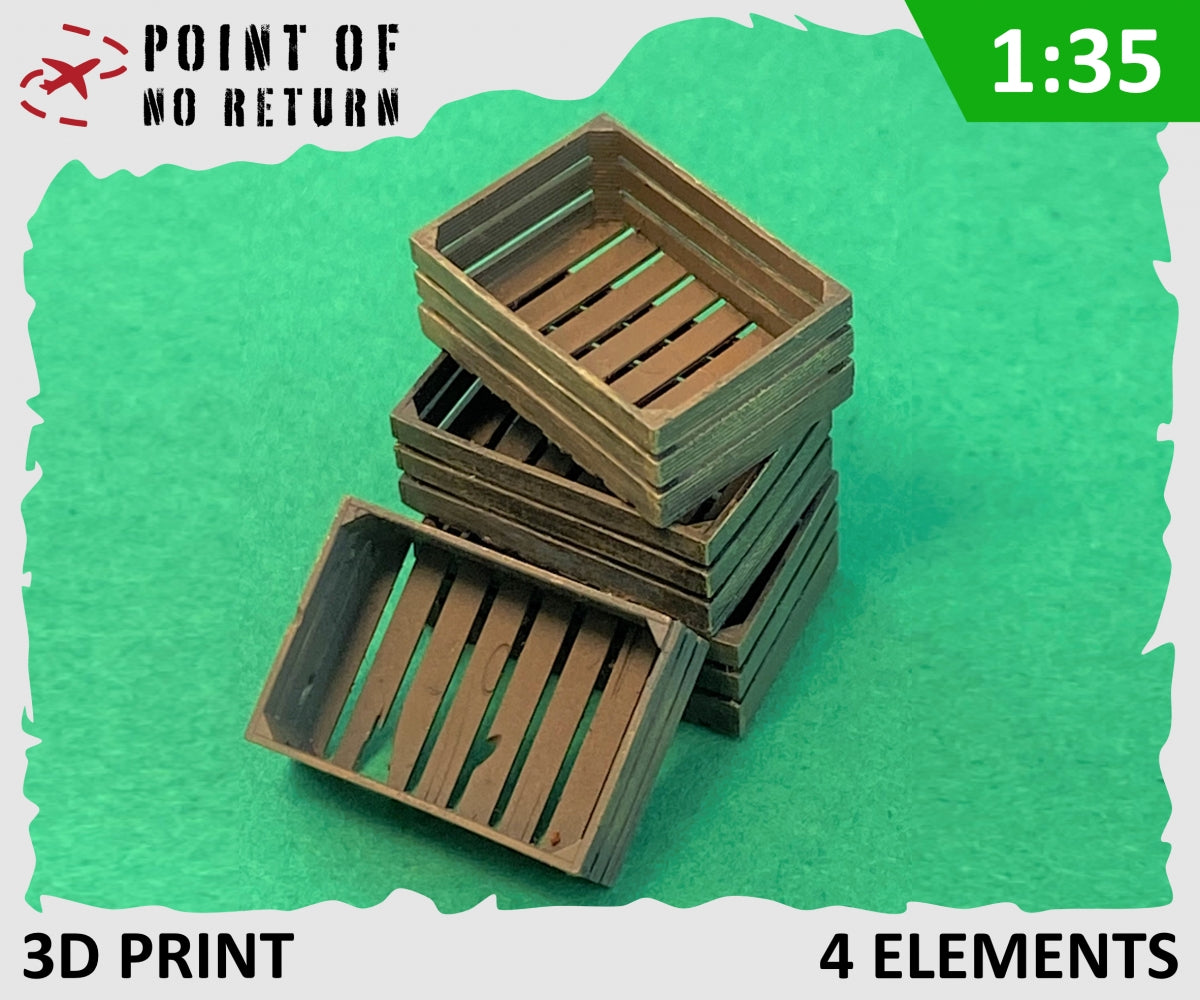 Point of no Return 3523046 Wooden vegetable boxes 1/35