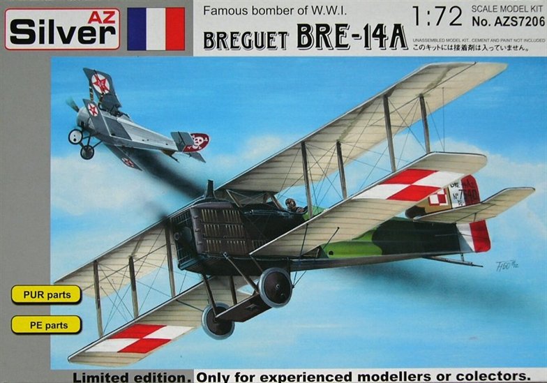 AZ Model AZS7206 Breguet Bre-14A (Poland, Czech, France) 1/72