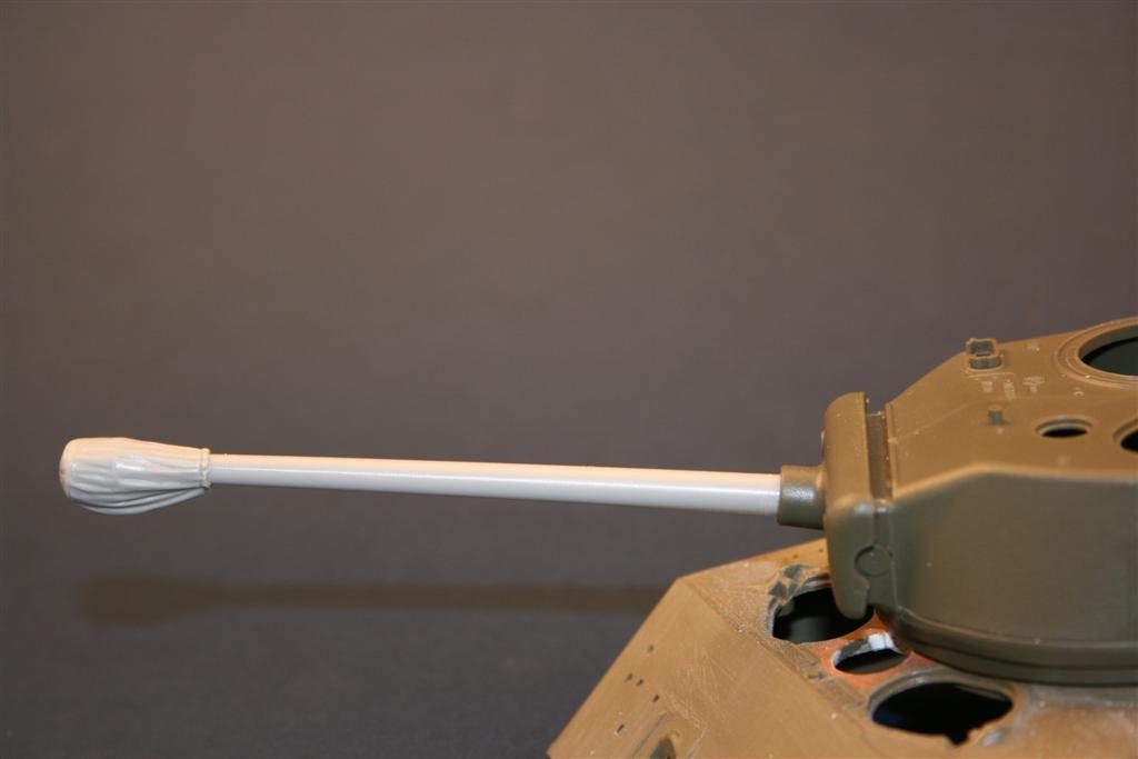 Panzer Art RE35-089 M1 76mm Barrel with canvas cover for M4 Sherman tank 1/35 – image 3