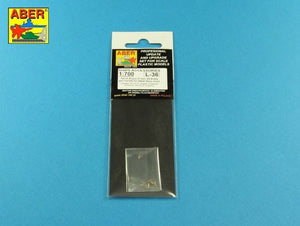 Aber 700 L-36 Set of 20 pcs 37 mm /54 Breda gun barrels for Italian Navy ships 1/700 – image 3