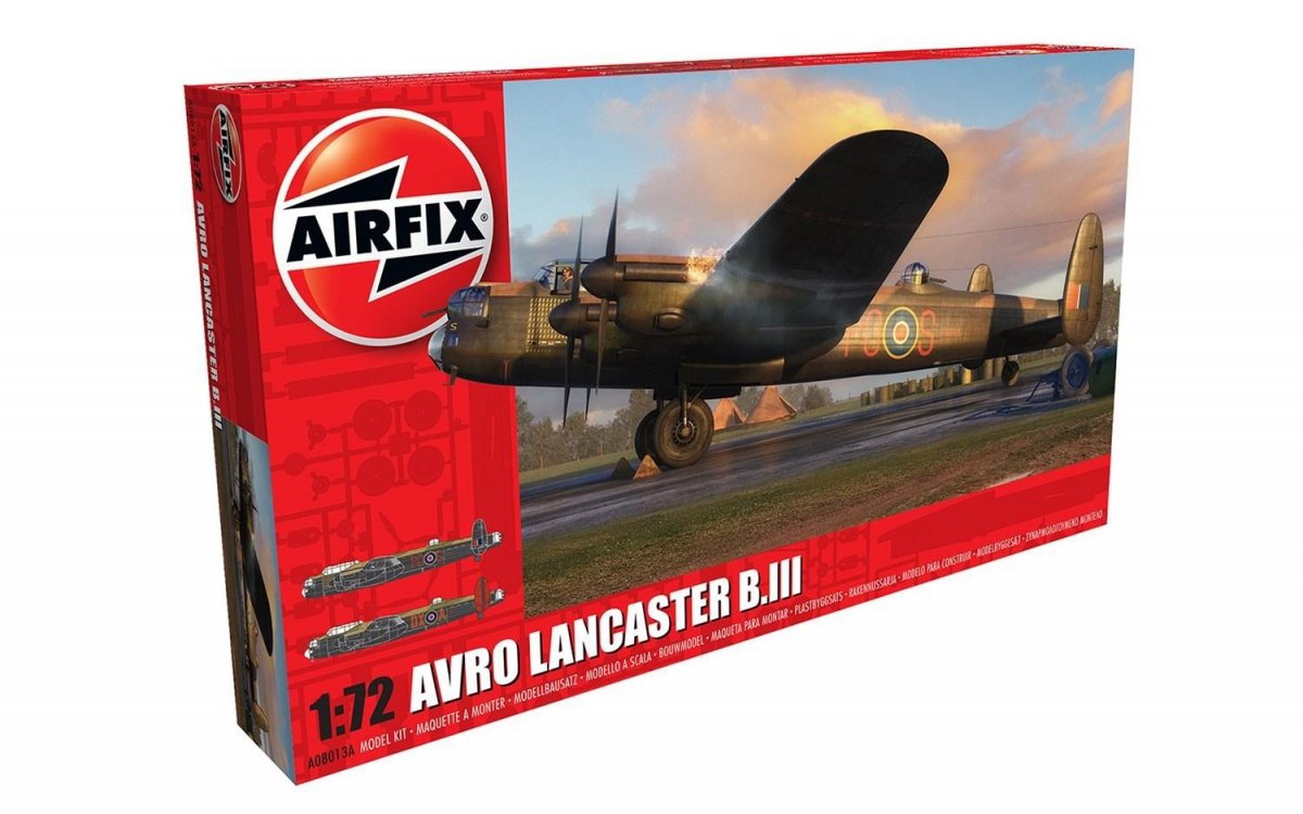 Airfix 08013A Avro Lancaster BI(FE)/B.III 1/72 – immagine 2