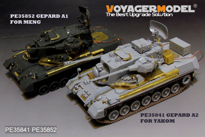 Voyager Model PE35852 Modern German Cheetah A1 SPAAG Basic For MENG TS-030 1/35 – obrázek 13