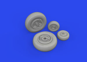 Eduard 648996 Gannet wheels AIRFIX 1/48 – imagen 3