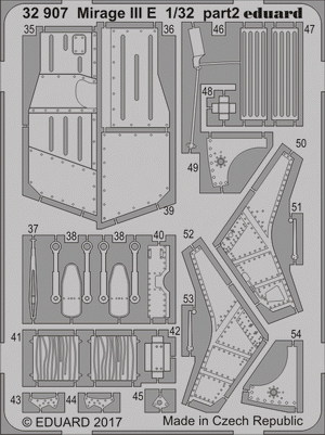 Eduard 32907 Mirage III E ITALERI 1/32 – image 2