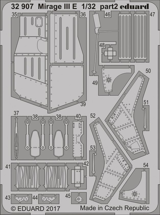 Eduard 32907 Mirage III E ITALERI 1/32 – image 2