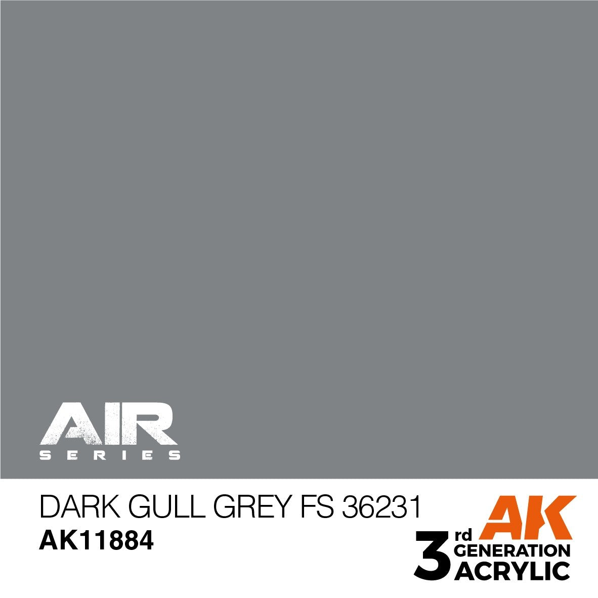 AK Interactive AK11884 DARK GULL GRAY FS 36231 – AIR 17ml