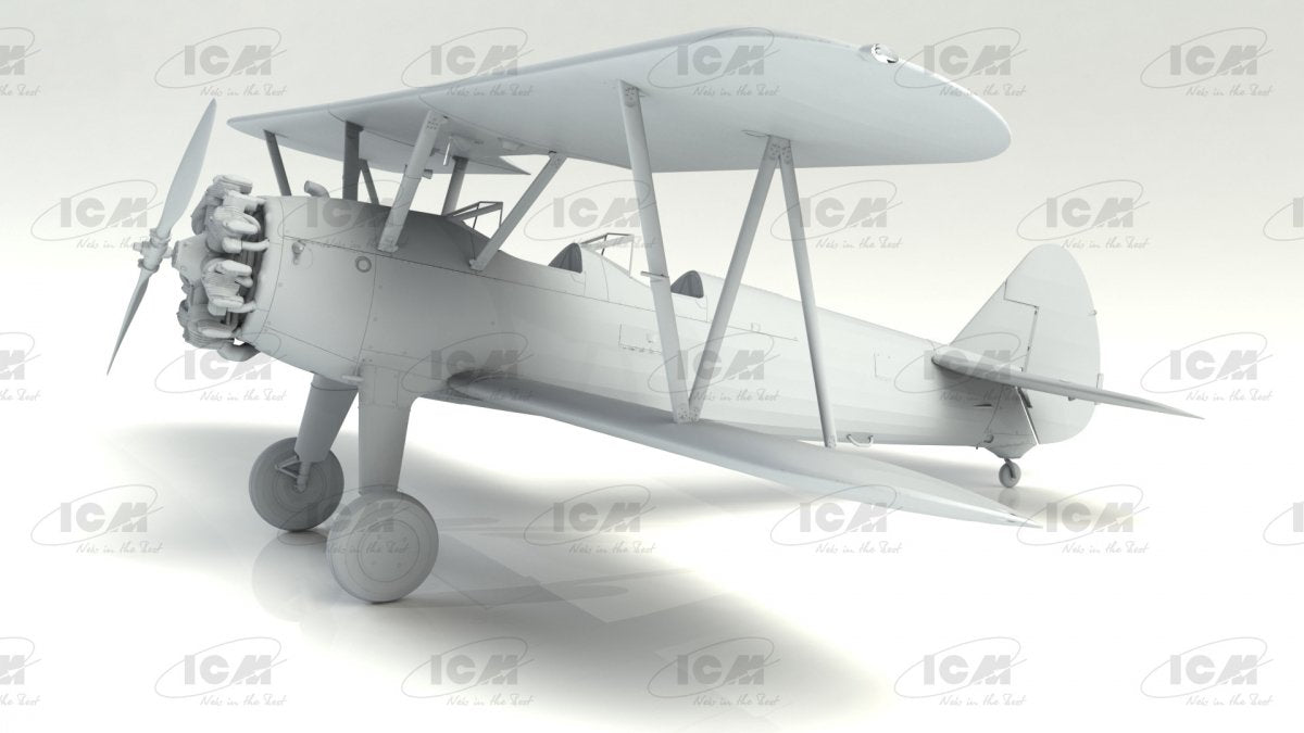 ICM 32051 Stearman PT-17 with American Cadets 1/32 – zdjęcie 6