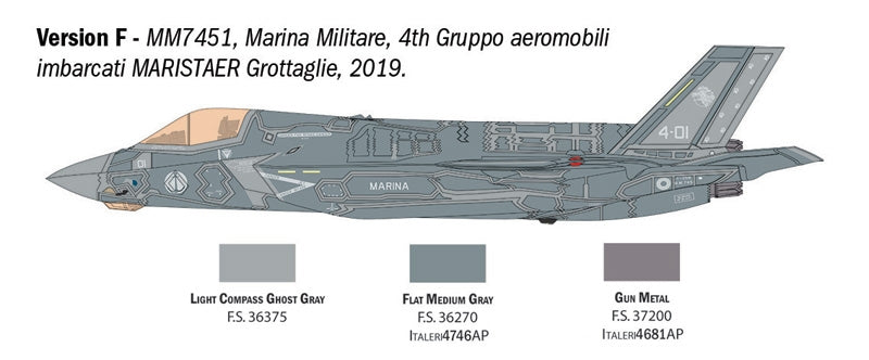 Italeri 92810 F-35 B Lightning II 1/48 – imagen 9