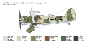 Italeri 2819 HENSCHEL HS 123 1/48 – image 6