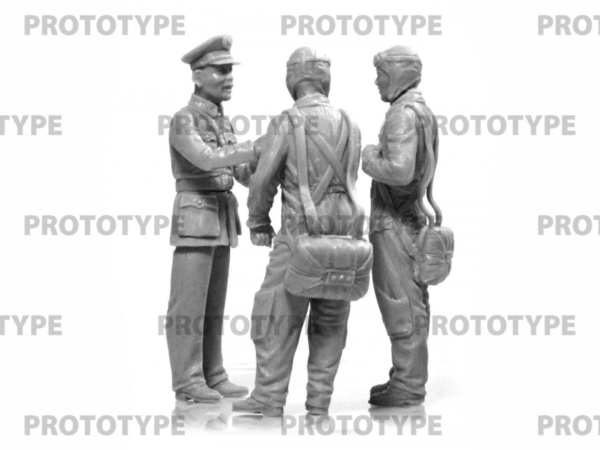 ICM 32115 WWII China Guomindang AF Pilots 1/32 – immagine 3