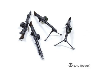 ET Model P35-217 WWII German Mg42 Machinegun &amp;amp; Ammo Box (3D Print) 1/35 – obrázek 4