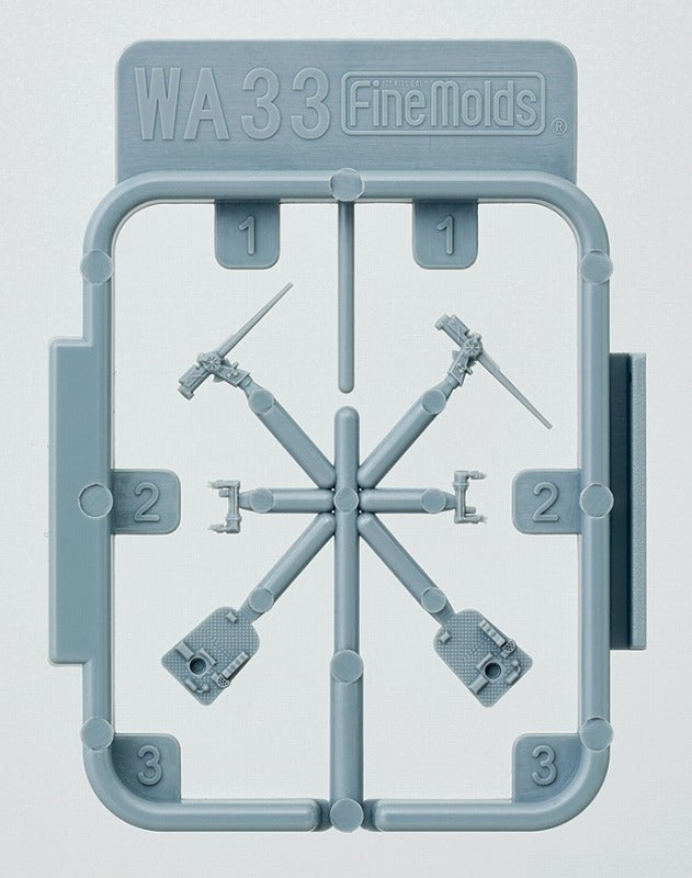 Fine Molds WA33 USNAVY 5&amp;quot;/38 Caliber Gun (0pen Mount) 1/700 – imagen 2