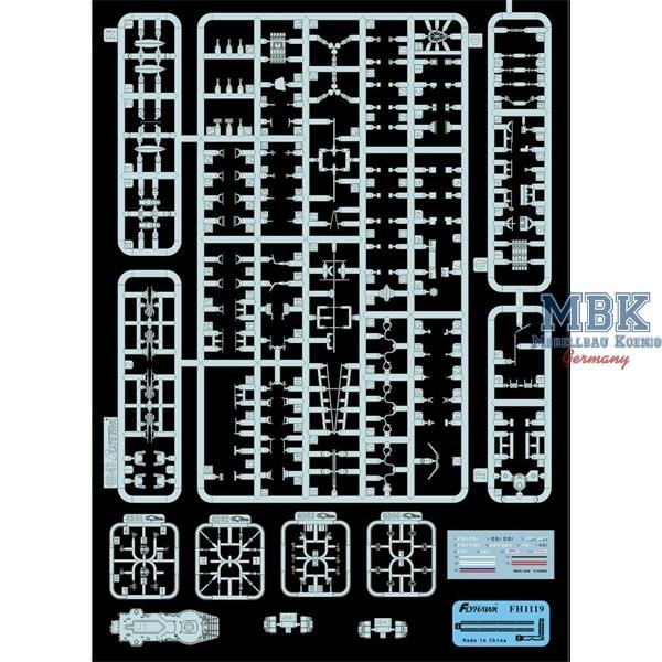 FlyHawk Model FH1119S HMS Kelly 1940 Deluxe Edition 1/700 – Bild 3