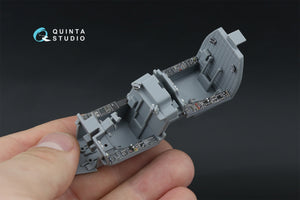 Quinta Studio QDS-48571 AH-64A 3D-Printed &amp;amp; colored Interior on decal paper (Hasegawa) (small version) 1/48 – Bild 11