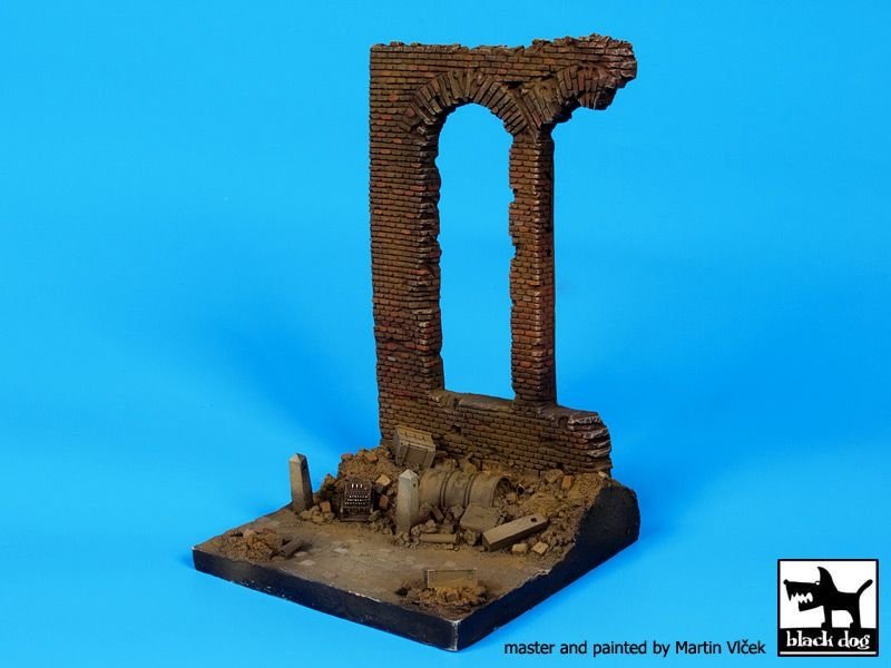 Black Dog D35046 Factory ruin base 1/35 – Bild 3