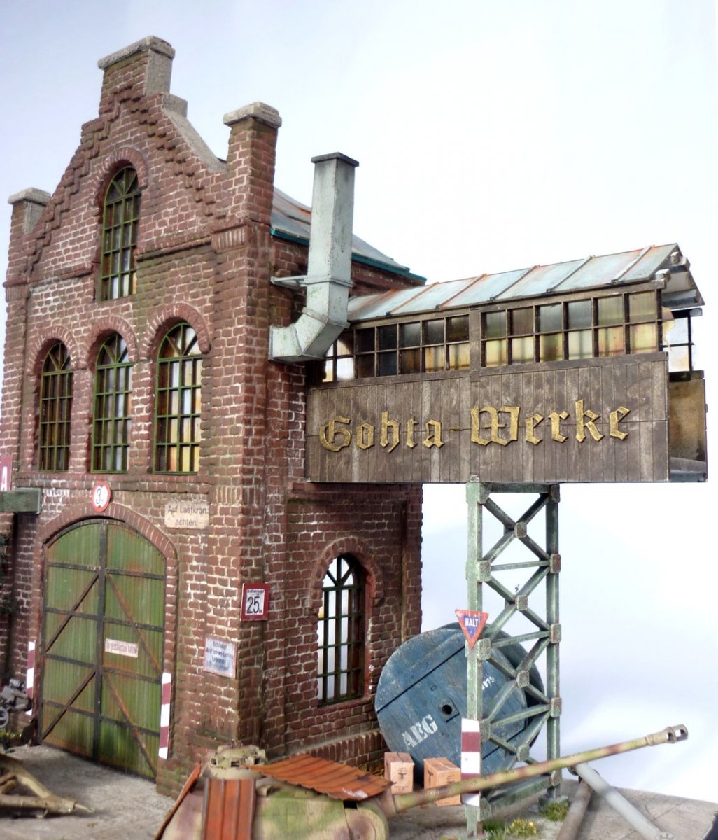 RT-Diorama 35288 Diorama-Base: &amp;quot;Gohta Werke&amp;quot; 1/35 – obrázek 9