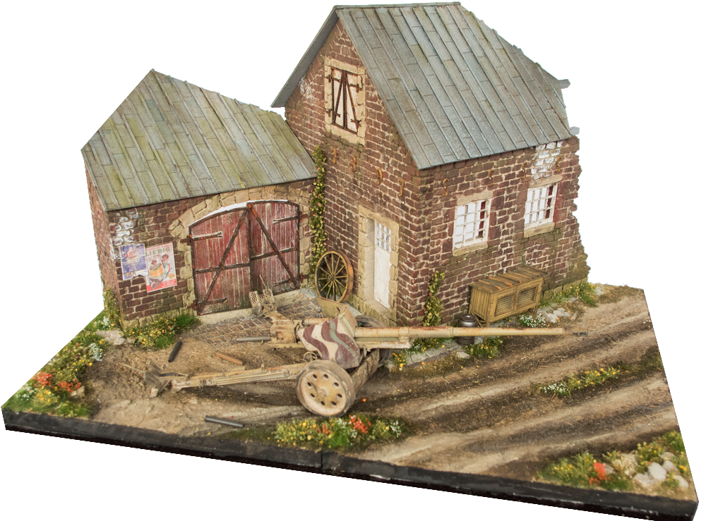 RT-Diorama 35296 Diorama-Base: European Farm 1/35 – obrázek 10
