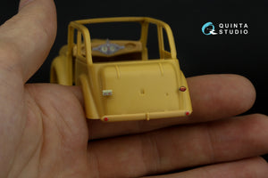 Quinta Studio QD35082 1937 Opel Olympia 3D-Printed &amp;amp; colored Interior on decal paper (Bronco) 1/35 – Bild 9