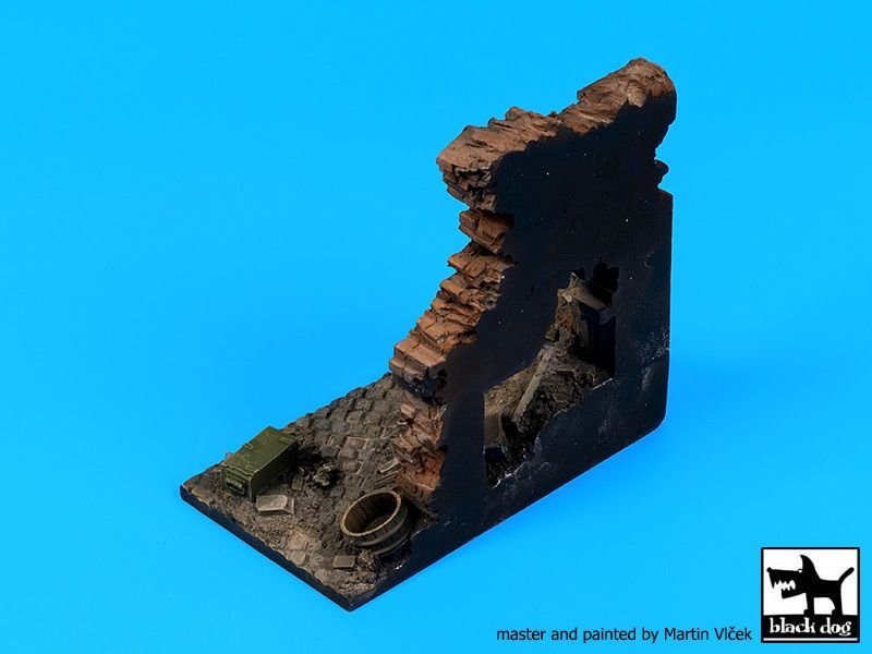 Black Dog D35115 Europe street ruin base 1/35 – image 2