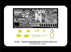 Aber 35232 German standardpanzer E-75 - vol. 1 - basic set 1/35 – Bild 4