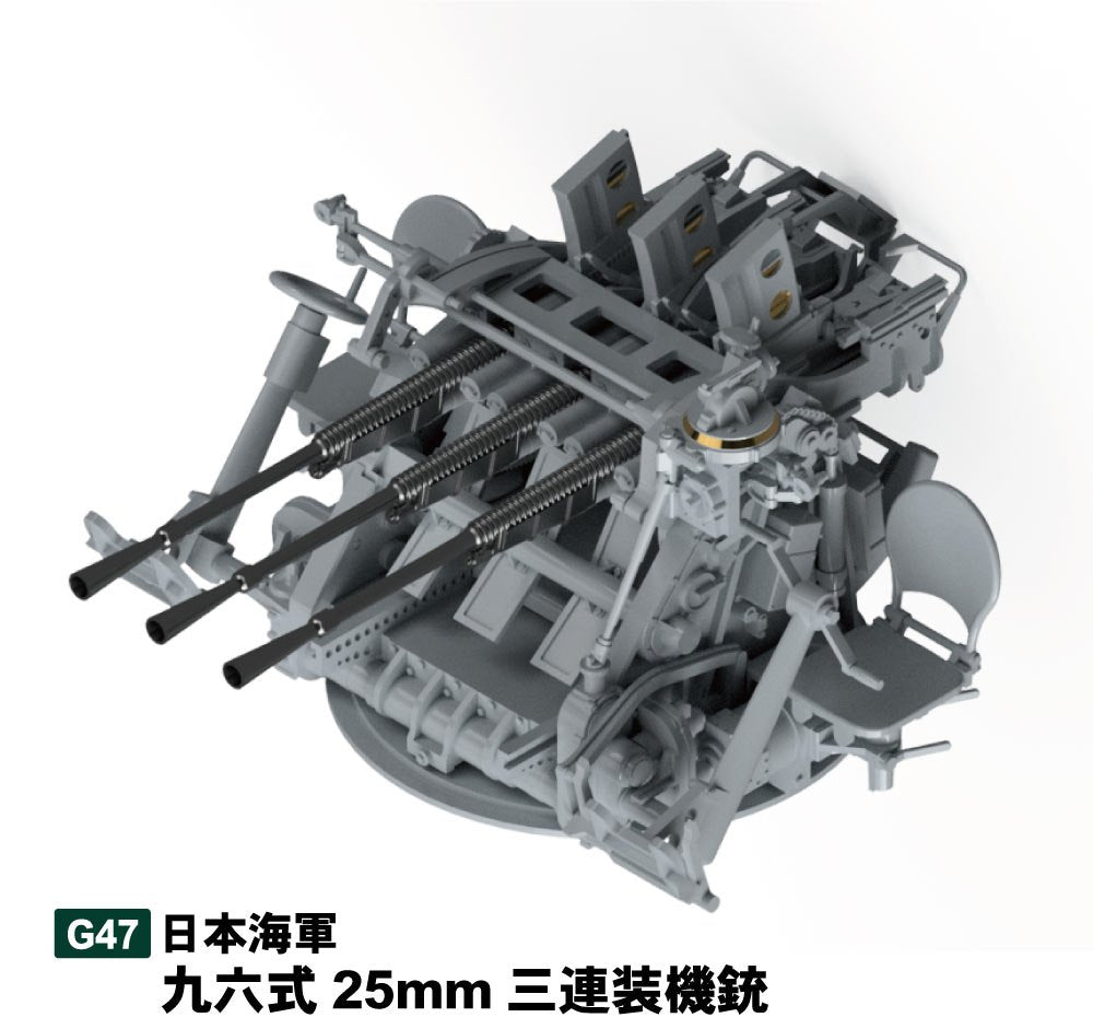 Pit-Road G47 IJN Type 96 25mm Triple AA Gun 1/35 – image 2