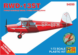 RS Models 94099 RWD-13ST Polish Touring Plane 1/72