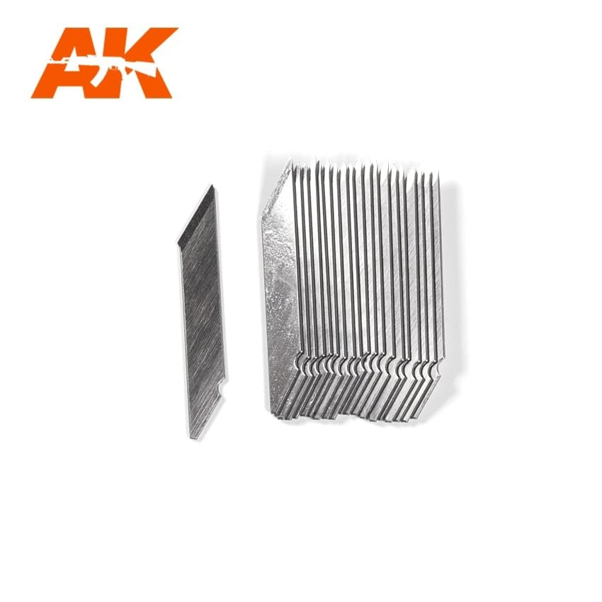 AK Interactive AK9011B CUTTER 20 SPARE BLADES – Bild 2