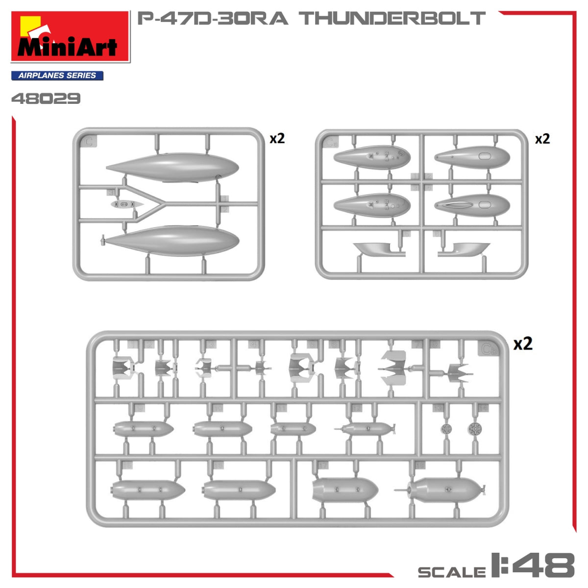 MiniArt 48029 P-47D-30RA THUNDERBOLT - Advanced Kit 1/48 – image 6
