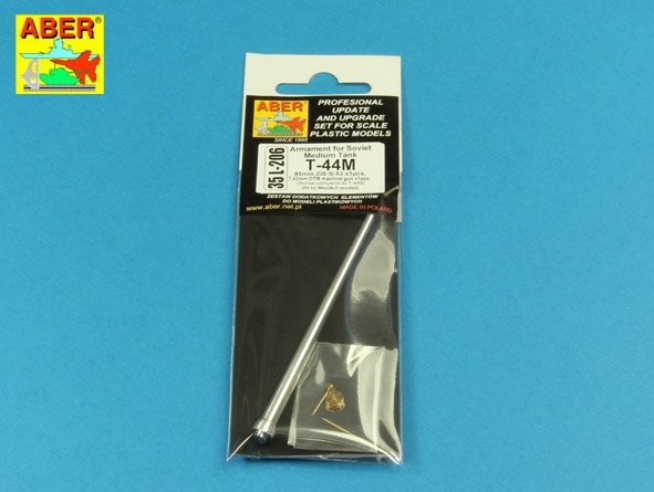 Aber 35L-206 Armament for Soviet Medium Tank T44M 85mm ZiS-S-53 x1pcs.; 7.62mm DTM machine gun x 1pcs (1/35) – imagen 7