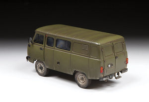 Zvezda 3644 Russian Military Van UAZ 3909 1/35 – obrázek 3