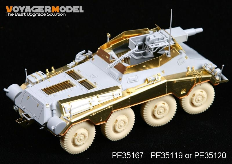Voyager Model PE35167 WWII Sd.Kfz 234/3 8Rad For DRAGON 6257 1/35 – image 5