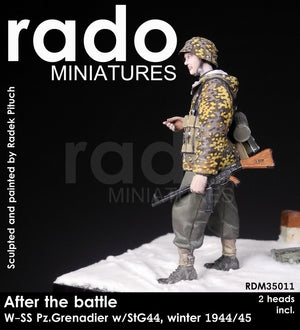 RADO Miniatures RDM35011 After the battle, W-SS Panzergrenadier w/StG44, winter 1944/45 1/35 – imagen 2