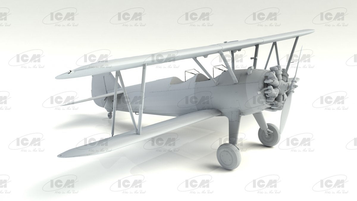 ICM 32051 Stearman PT-17 with American Cadets 1/32 – zdjęcie 9